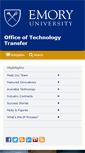 Mobile Screenshot of ott.emory.edu