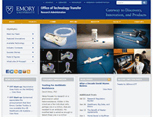 Tablet Screenshot of ott.emory.edu
