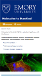 Mobile Screenshot of m2m.emory.edu