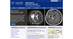 Desktop Screenshot of bmi.emory.edu