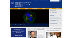 Desktop Screenshot of pharm.emory.edu