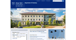 Desktop Screenshot of chemistry.emory.edu