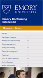 Mobile Screenshot of ece.emory.edu