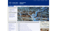 Desktop Screenshot of neurosciences.emory.edu