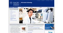 Desktop Screenshot of it.emory.edu