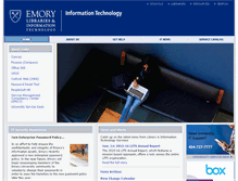 Tablet Screenshot of it.emory.edu