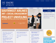 Tablet Screenshot of ethics.emory.edu