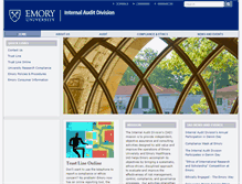 Tablet Screenshot of iad.emory.edu