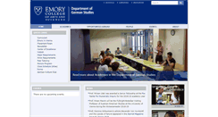 Desktop Screenshot of german.emory.edu