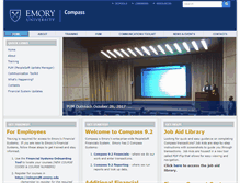 Tablet Screenshot of compass.emory.edu