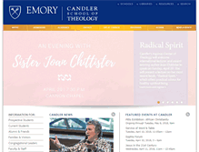 Tablet Screenshot of candler.emory.edu