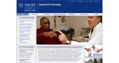 Desktop Screenshot of neurology.emory.edu