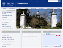Tablet Screenshot of finance.emory.edu