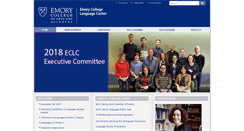 Desktop Screenshot of languagecenter.emory.edu