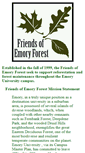 Mobile Screenshot of emoryforest.emory.edu