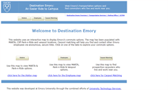 Desktop Screenshot of destination.emory.edu