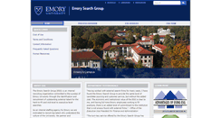 Desktop Screenshot of esg.emory.edu