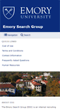 Mobile Screenshot of esg.emory.edu