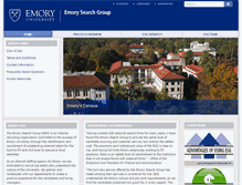 Tablet Screenshot of esg.emory.edu