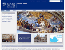 Tablet Screenshot of catholicstudies.emory.edu