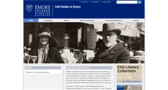 Desktop Screenshot of irishstudies.emory.edu