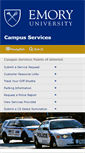 Mobile Screenshot of campserv.emory.edu