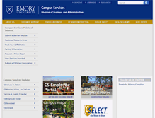 Tablet Screenshot of campserv.emory.edu