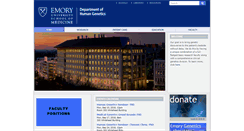 Desktop Screenshot of genetics.emory.edu