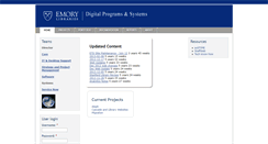 Desktop Screenshot of digital.library.emory.edu