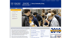 Desktop Screenshot of communitygiving.emory.edu