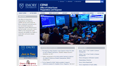 Desktop Screenshot of emergency.emory.edu