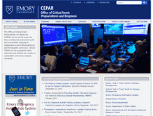 Tablet Screenshot of emergency.emory.edu