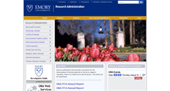 Desktop Screenshot of ora.emory.edu
