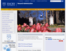 Tablet Screenshot of ora.emory.edu