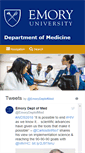 Mobile Screenshot of medicine.emory.edu