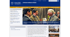 Desktop Screenshot of confucius.emory.edu