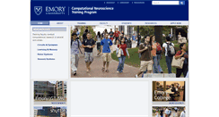 Desktop Screenshot of compneurosci.college.emory.edu