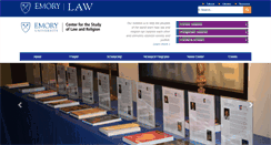 Desktop Screenshot of cslr.law.emory.edu