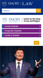 Mobile Screenshot of cslr.law.emory.edu