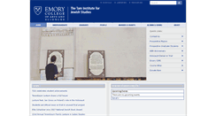 Desktop Screenshot of js.emory.edu