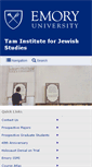 Mobile Screenshot of js.emory.edu