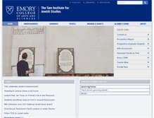 Tablet Screenshot of js.emory.edu