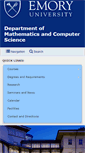 Mobile Screenshot of cs.emory.edu