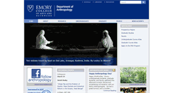 Desktop Screenshot of anthropology.emory.edu