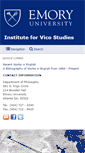 Mobile Screenshot of ivs.emory.edu